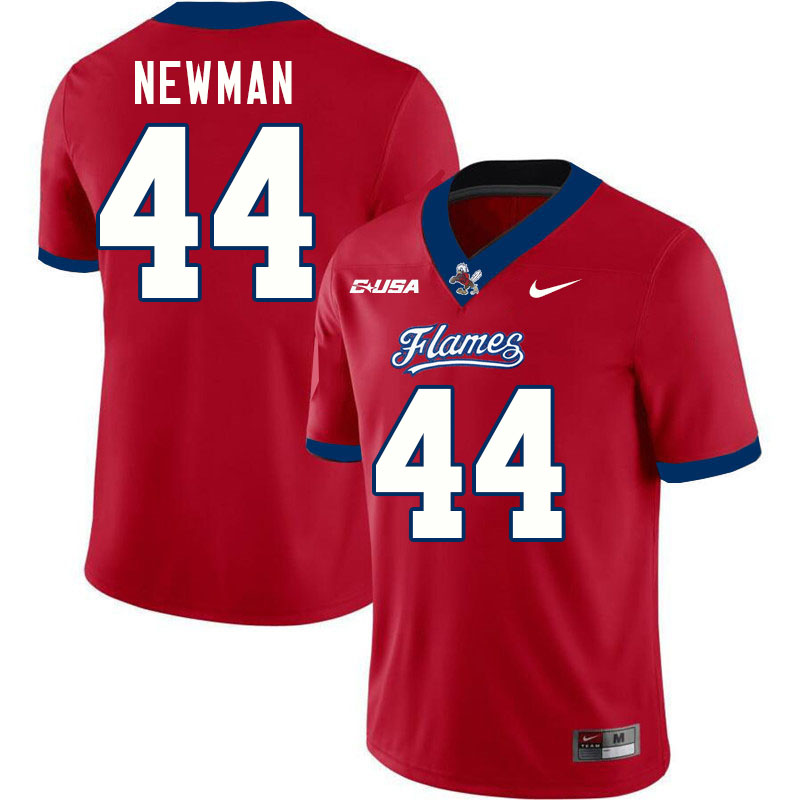 Liberty Flames #44 Barrett Newman College Football Jerseys Stitched-Red